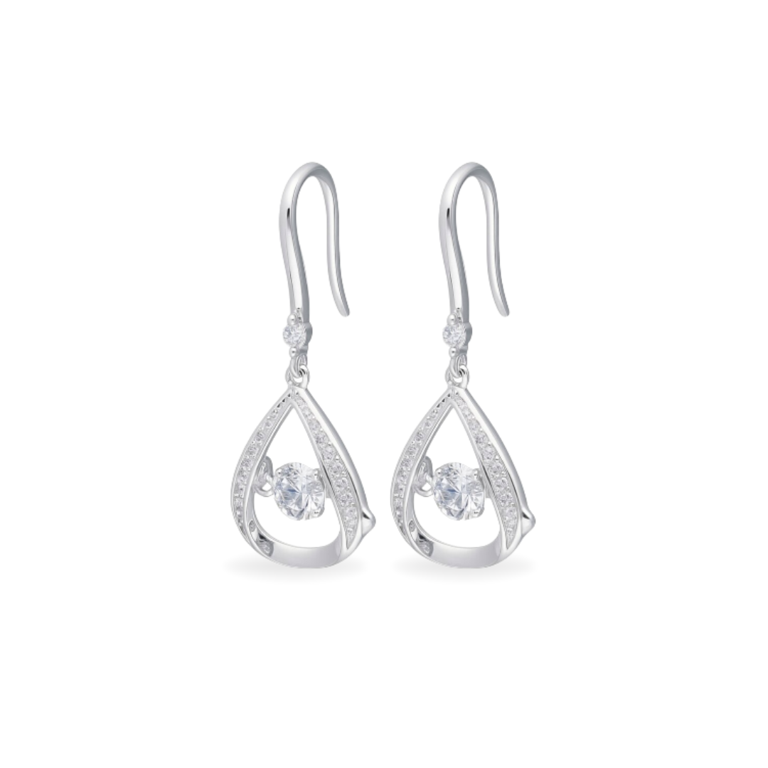 Pendientes Naia – Colgantes de Plata 925 con Circones