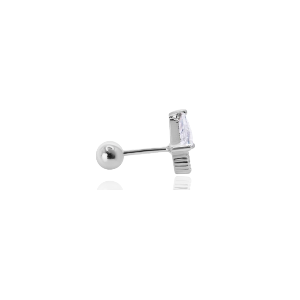 Piercing Lumi en plata 925 con circones