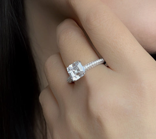 Anillo Soraya Plata 925 con circones