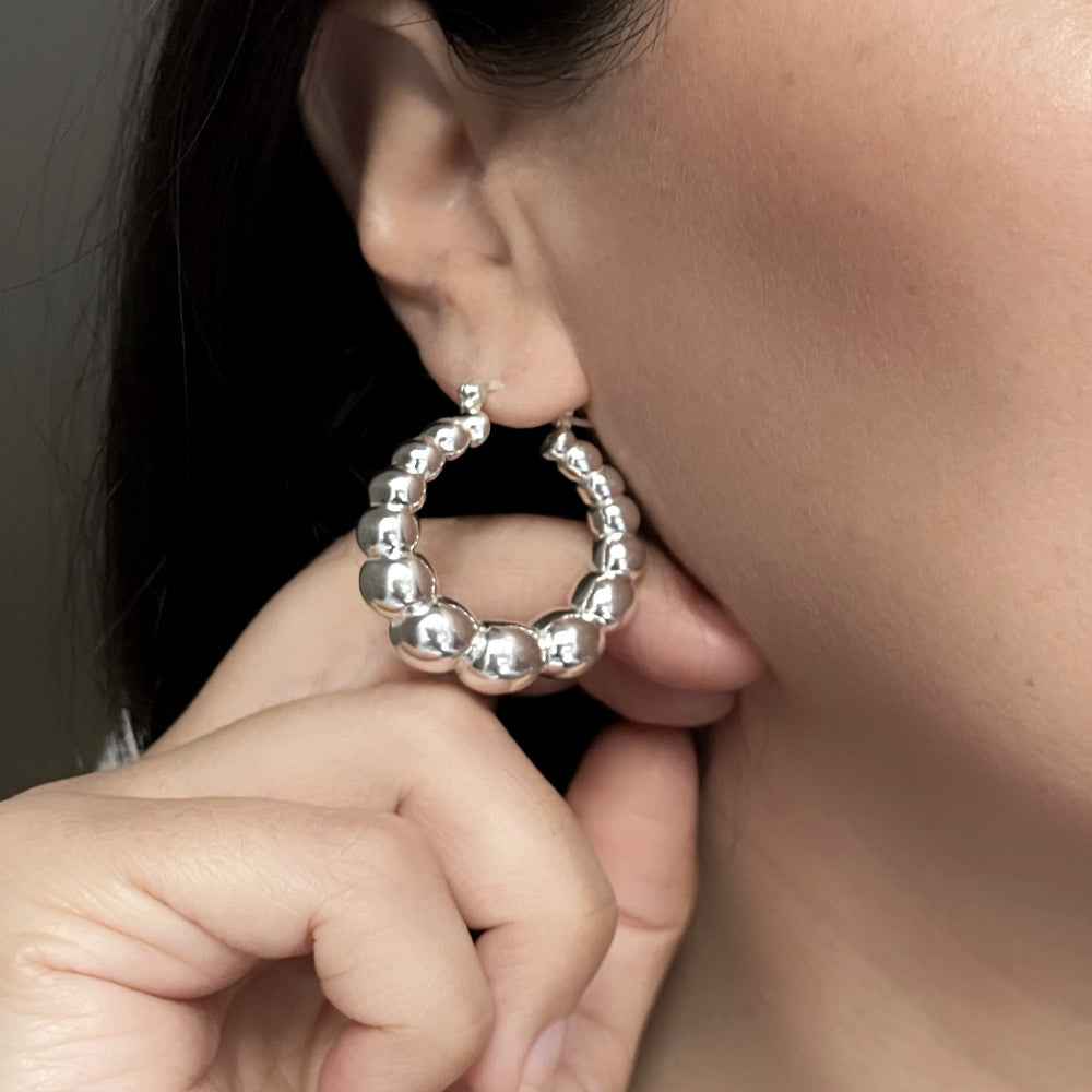 Argollas Romana-Plata 925