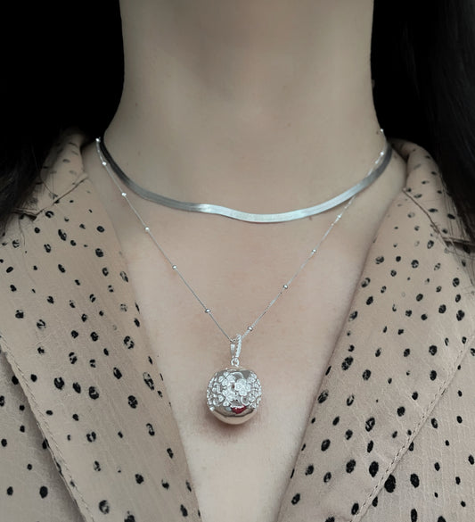 Llamador de Ángeles Tréboles circones pavé