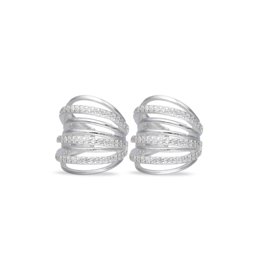 Aros - Argollas Ear Cuff Nefer Plata 925