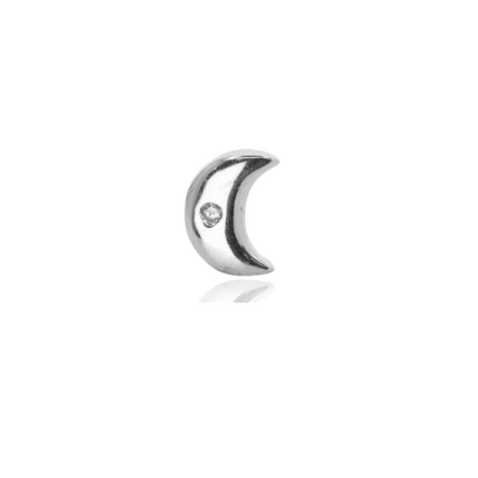 Piercing Moon-Plata 925-Circón